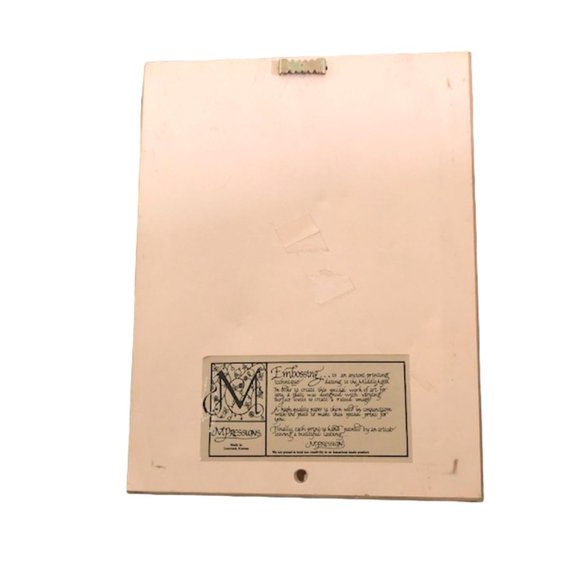 Vintage Hearts on Embossed Paper Print - Picture 7 of 7